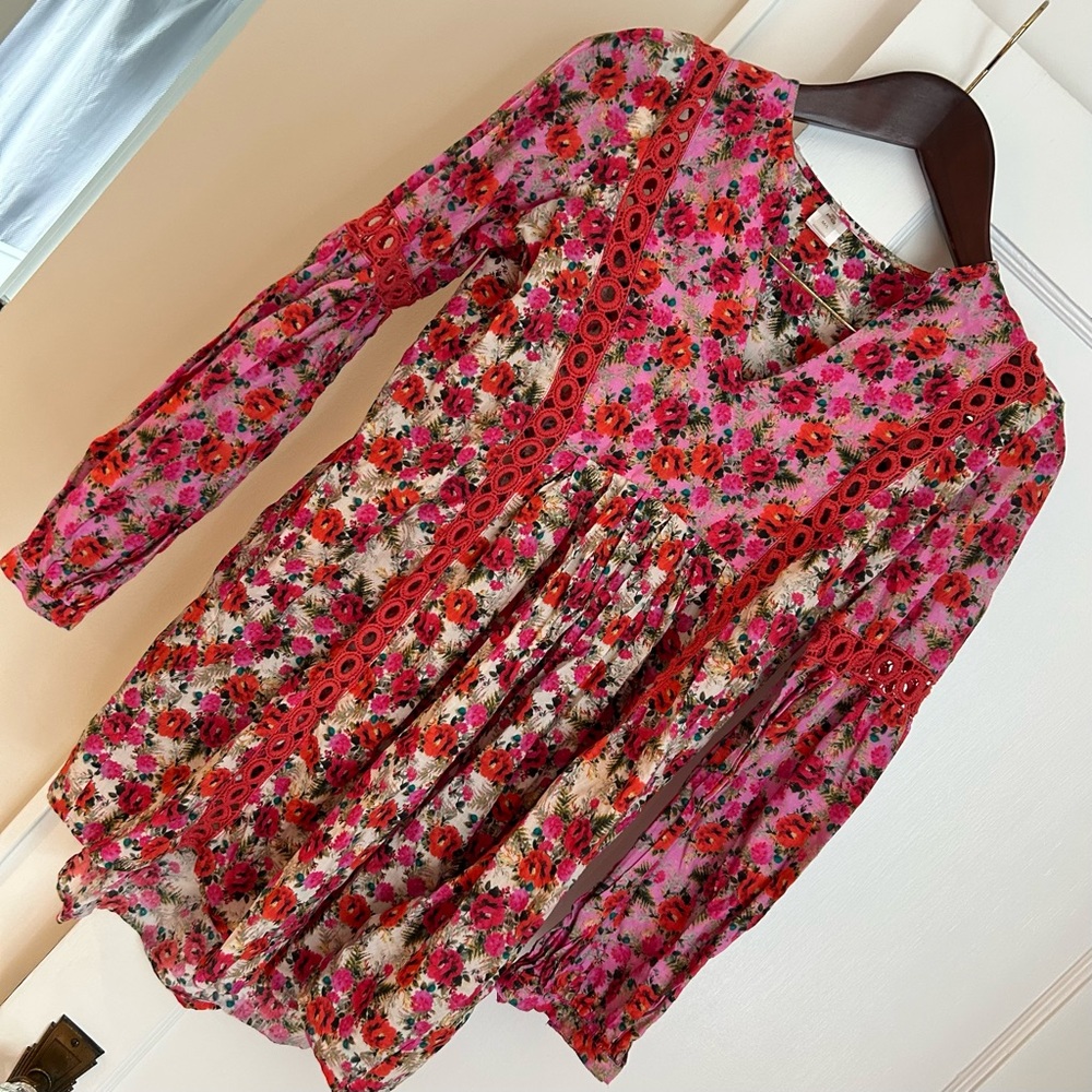 PQ Swim Anthropologie Angelica Cover Up / Tunic Size M/L fits like small